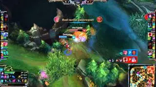 Best Ahri world plays #1 - 1v5 hexakill