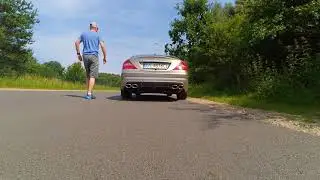 mercedes cls 500 w219 V8 sound