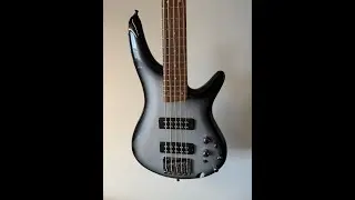 Restringing and cleaning my bass guitar #ibanez SR305 [SKYRIM OST]