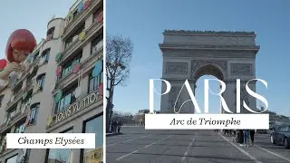 PARIS - Arc de Triomphe / Champs Elysées (subtitles available) #paris #vlog