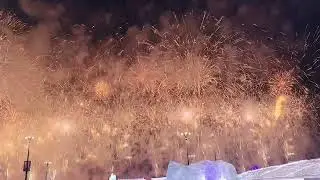 Fireworks mark start of Harbin 2025 Asian Winter Games｜opening ceremony