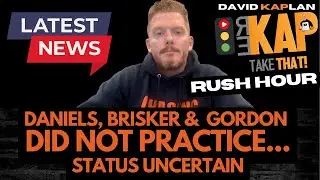 REKAP Rush Hour 🚗: Jayden Daniels, Jaquan Brisker & Kyler Gordon did not practice, status uncertain