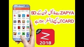 Zapya 4 5 Tutorial  How to Send Files on your SD Card Not Phone Storage By Rkt