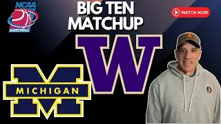 Michigan vs Washington Picks Today | College Basketball Best Bet | Jason Sharpe Betting Tips & Odds