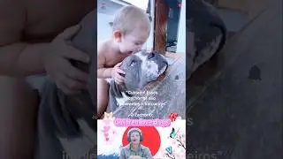 Children love dogs&hearts;️&hearts;️#dog #love #baby #cute #bestfriend #dogshorts #foryou