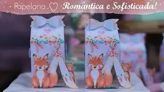 PAPELARIA PERSONALIZADA ROMÂNTICA E SOFISTICADA  - Bosque da Elisa - Preparativos 7