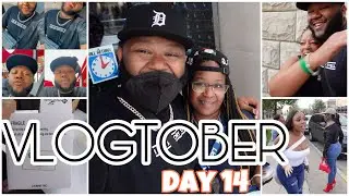 VLOGTOBER DAY 14 : SUNDAY FUN DAY + MEETING SUBSCRIBERS + DETROIT VLOG @LifeWithDamedash