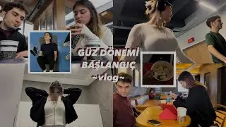 ÜNİVERSİTE BAHAR DÖNEMİ İLK HAFTA VLOG|SPORA BAŞLADIK|DERS ÇALIŞMA VLOG #diş #spor #yks2025
