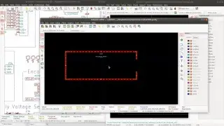 Схема печатной платы KiCad №11: создание экранирующих/заземляющих рамок, которые охватывают части...