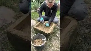 This Backyard Fountain Build Is Pure Perfection  @Leven.im.Blockhaus