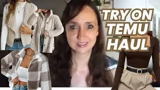 Temu Try on Haul | Trendy Fashion
