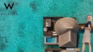 W MALDIVES 🐠 WATER VILLA [4K]