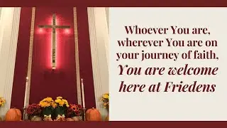 October 26, 2025, Friedens Lutheran Church, Myerstown, PA, live stream