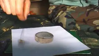 Radiesthesia, pendulum dowsing - Fundamental radius of the item
