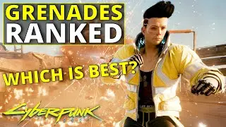 Все гранаты в Cyberpunk 2077: от худшего к лучшему (1,6)