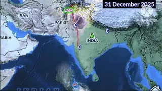 NEXT 25 Days Weather System Map/16 December 2025 Update Analysis South Asia. 