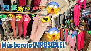 Nueva Tienda de ROPA BARATA 😱 Cerca del Metro Tepito | Leggins, Pijamas, Bermudas, Playeras..