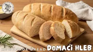 DOMAĆI HLEB Koji Uvek Uspeva - Treba ti Samo 4 Sastojka i Jako Malo Truda!