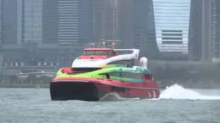 FBM Marine Tricat 45M Gas Turbine Class to acceleration