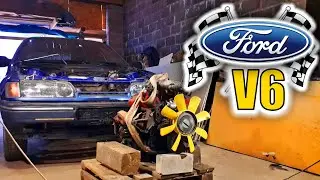 Ford Scorpio V6 Разбор двигателя