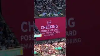 No Red Card?! VAR Controversy in FA Cup Final | Palace 1-0 Man City