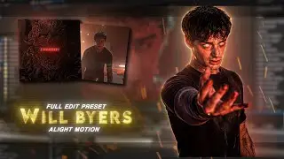 Stranger things Will Byers full edit preset in Alight Motion😮&zwj;💨(+PRESET)