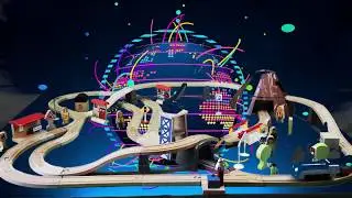 Brio Trains in Space for Kids