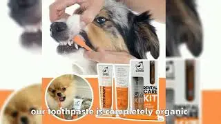 Make with love No Xylitol Herbal Pet Toothpaste Natural Organic Vegan Vanilla Toothpaste for Dogs