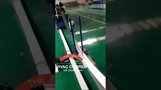 HVAC Automatic duct manufacturing line  ,square air duct making machine