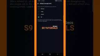 How to enable disappearing messages on WhatsApp.