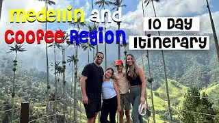 FULL 10 day Colombia itinerary FOR FAMILIES in Medellin and Coffee Region