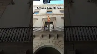 Ateneu barcelon&egrave;s #espardenyat #espardenyes #history #catalunya #barcelona #culture #santjordi