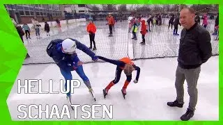 HELLUP! Schaatsen met Kai Verbij | ZAPPSPORT