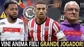 VINI SOUZA VAI JOGAR NO CORINTHIANS? AFASTAMENTO DE JOGADOR! DORIVAL PERDEU A MORAL! CACA NEGOCIADO?