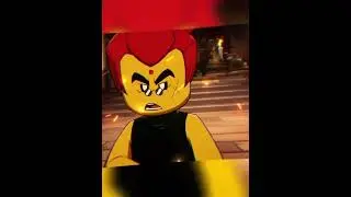 Heh.. sure.. sure Red Boy 😉 // Red Son x Mei Dragonfruit Edit // Lego Monkie Kid