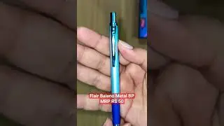 Flair Baleno Designer Metal Ball Pen | MRP RS 50 Only #student #stationery #office