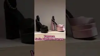 Review on Versace medusa aevitas platform pumps