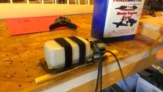 Stinson fuel system test w/header tank