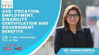 ASD: Vocation, employment, disability certification and government benefits