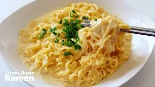 Creamy Cheese Ramen Noodles Recipe #tiktokrecipes #tiktokviral #ramennoodles