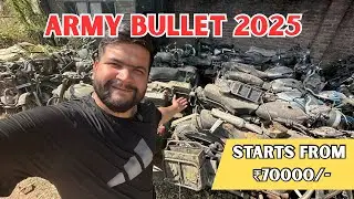 Army Bullet with Left Side Break 🔥🔥 90’s-2000 bullet starts from ₹70000/- 👍