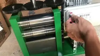Superior Quality 0.5HP 1HP Mini Electric Rolling Mill for Gold Silver Jewellery