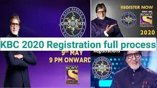 KBC Registration full process-2020, registration date, time and all in detailed explanation