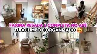 ✅FAXINA PESADA E COMPLETA NO APARTAMENTO / FAXINEI E DECOREI O APE / FICOU LINDO E LIMPINHO🥰