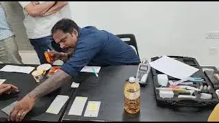 Coating DFT Determination (Destructive method - PIG Gage) demonstration