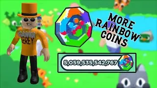 How to Get More RAINBOW COINS in Pet Simulator X! (ROBLOX)
