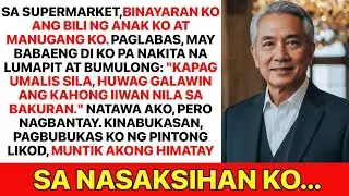 Ang babaeng binayaran ko ng bili: Pagalis ninyo, huwag galawin ang kahon sa bakuran mo.