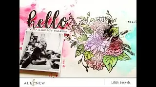 Lilith Eeckels My Family Blooming Bouquet for Altenew