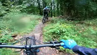 MTB trails in Hush on Orbea Rise Mullet