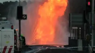 Beeston Gas Main Fire